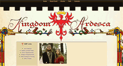 Desktop Screenshot of kingdomofardesca.org